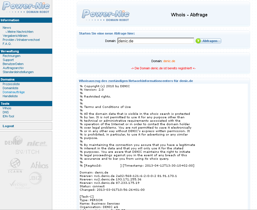 Evolution Hosting Power-Nic Authmanager